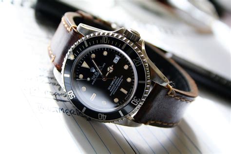 rolex sea dweller 16600 leather strap|rolex 16600 production years.